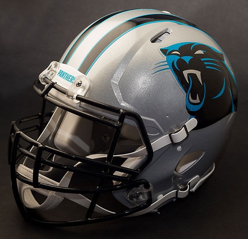 ***CUSTOM*** CAROLINA PANTHERS NFL Riddell Speed AUTHENTIC Football ...
