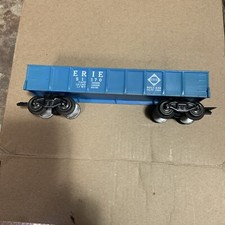 CZYSTY MARX SKALA O OŚMIOKOŁOWY NIEBIESKI ERIE 51170 GONDOLA WAGON ZE ZDEJMOWANYMI KOŃCAMI