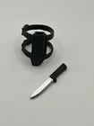 GIJoe Classified Series Retro Cobra Trooper Knife & Sheath Fodder 1/12 Scale
