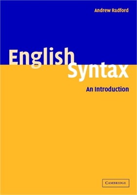 English Syntax: An Introduction (Paperback or Softback)