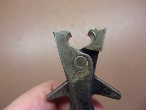 Antique Woodworth Chain Repair Pliers 5 3/4" Long 3/4" Jaws Patented 1919 Exc. - Picture 6 of 7