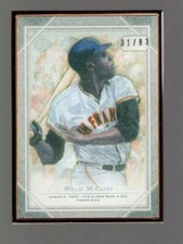 2018 Topps Transcendent WILLIE MCCOVEY Origins Sketch #31/83 OS-WM GIANTS