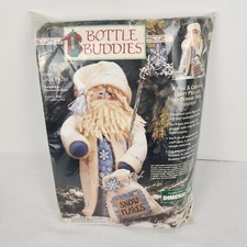 Dimensions Bottle Buddies Felt kit Jack Frost Holiday Craft Kit 1996 Deadstock