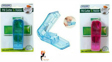 PILL HOLDER & CUTTER STORAGE COMPARTMENT Tablet  Reusable Organiser RY0609 
