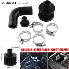 20mm Car SUV Cold Air Intake Filter Induction Kits Pipe Power Flow Hose System