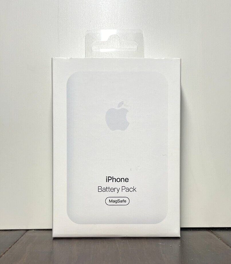 Genuine Apple MagSafe Battery Pack For All iPhone 12/13/14/15 MJWY3AM/A - White