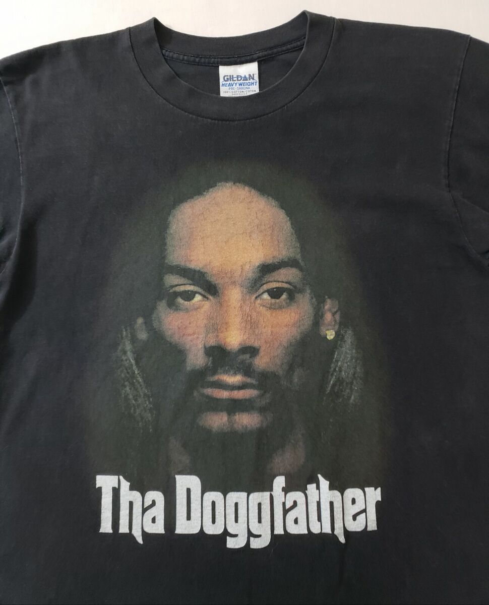 Vintage 90s Snoop Dogg Tha Doggfather T-Shirt Sz Large Rap Vintage 90s Snoop Dogg Tha Doggfather T-Shirt Sz Large Rap