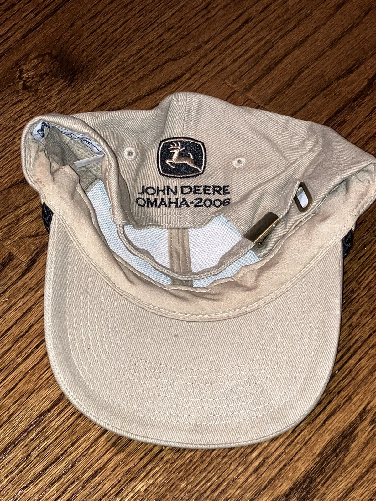 John Deere Seize The Opportunity Omaha 2006 Tan/khaki Hat eBay