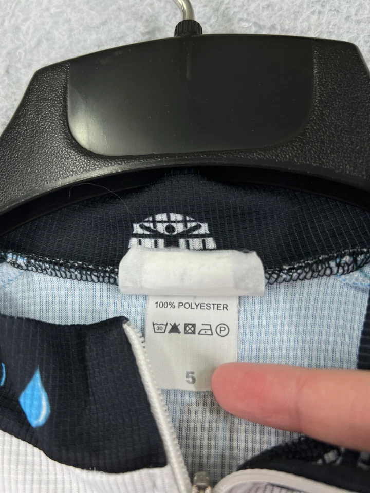 Maillot de Ciclismo Bioracer 5 Extra Grande Azul Bicicleta Puro Bolsillos Traseros Poliéster Foto 4 de 4