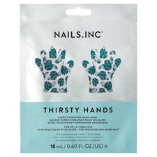 Nails Inc Thirsty Hands Super Hydrating Hand Mask, TWO Pairs