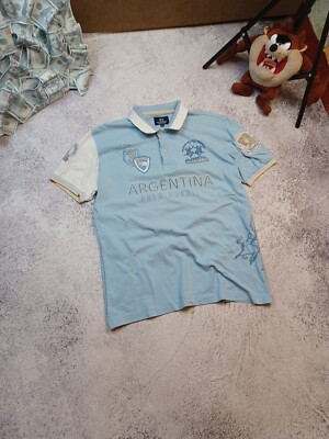 Authentic La Martina Argentina Polo Mundial Shirt 