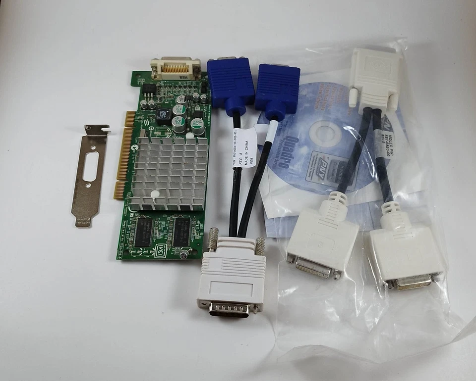 PNY NVIDIA Quadro NVS 280 NVS4280/PCI 64MB DDR SDRAM PCI Graphics adapter FAULTY - Image 2 of 4