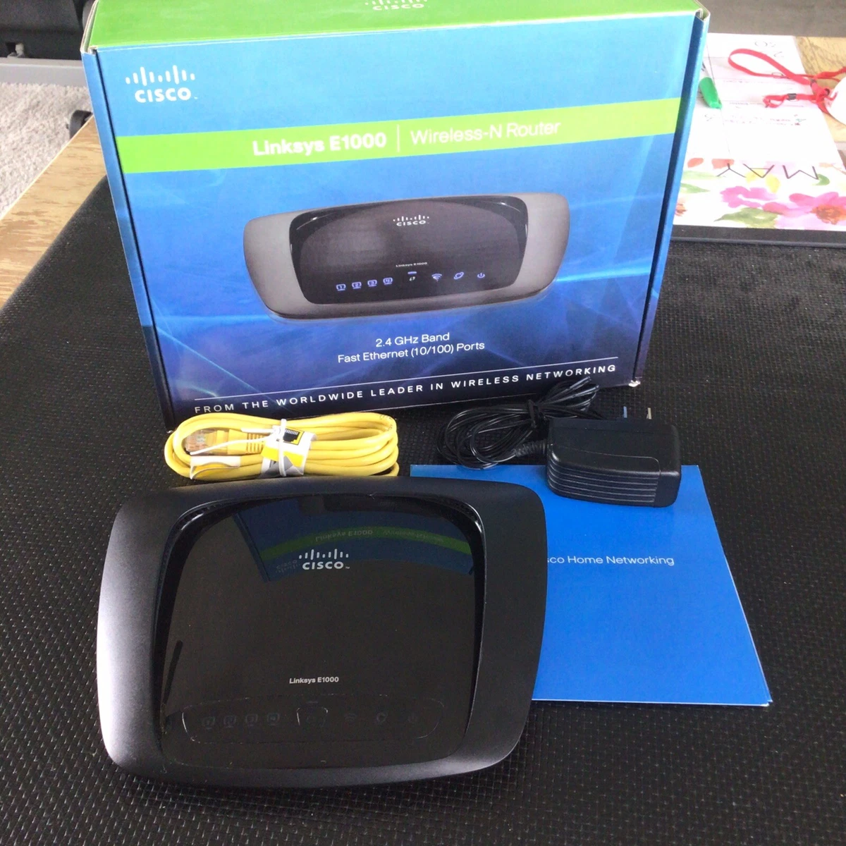 Cisco Linksys E1000 Wireless Setup