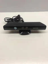 Microsoft XBOX 360 Kinect Sensor Model 1414 Black TESTED WORKS