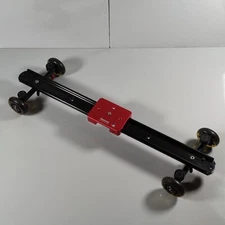 Kamerar SD-1 DSLR Camera Slider Dolly Track Video Stabilizer System W/ Wheel