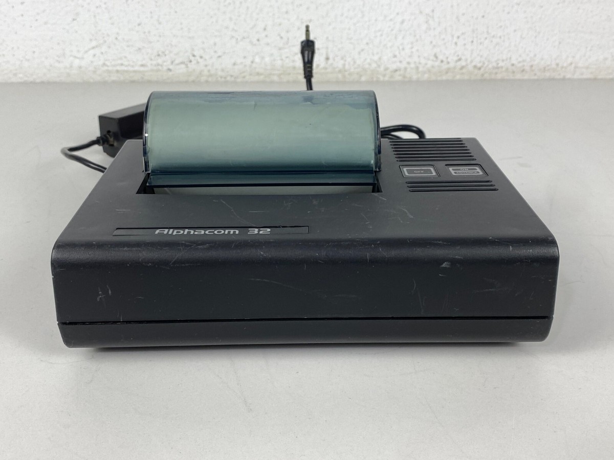 Alphacom 32 Printer For Sinclair 128 / 48 ZX Spectrum Vintage Home