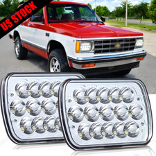 2pcs For 1982-1993 Chevy S10 Blazer Gmc S15 7x6 5x7 Led Headlights Hi-lo Beam 2pcs For 1982-1993 Chevy S10 Blazer Gmc S15 7x6 5x7 Led Headlights Hi-lo Beam