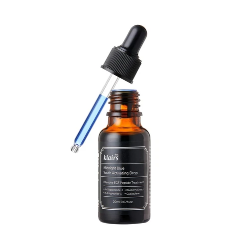 Midnight Blue Youth Activating Serum with Dual EGF Peptides for Nighttime Use