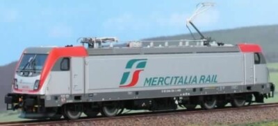 ACME 69560 E494 018 Mercitalia Rail silberne Lackierung rote Bänder, DCC SOUND