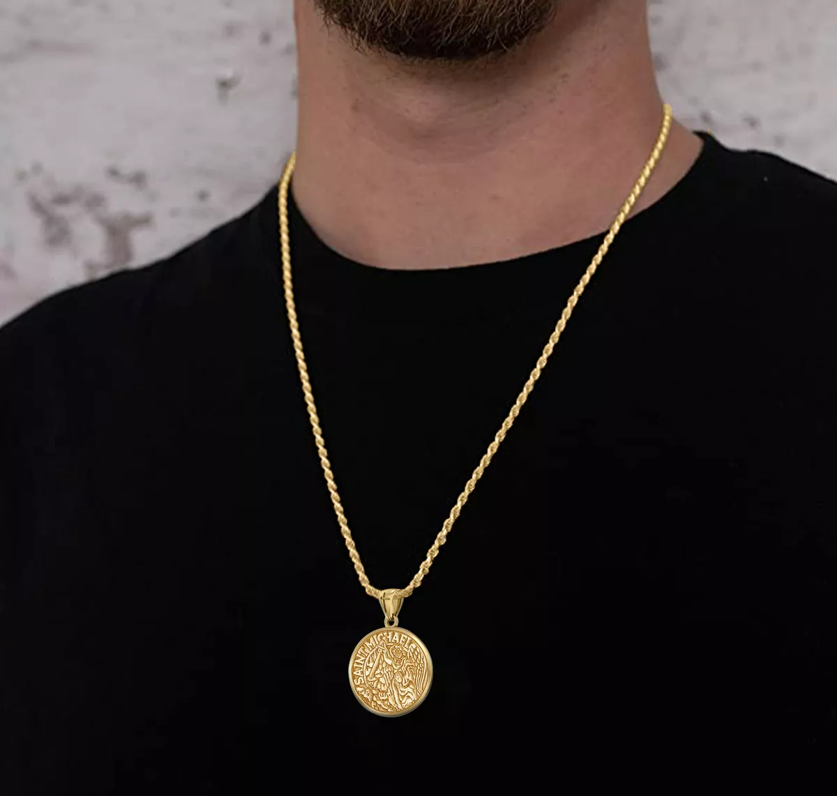 10k on sale mens pendant