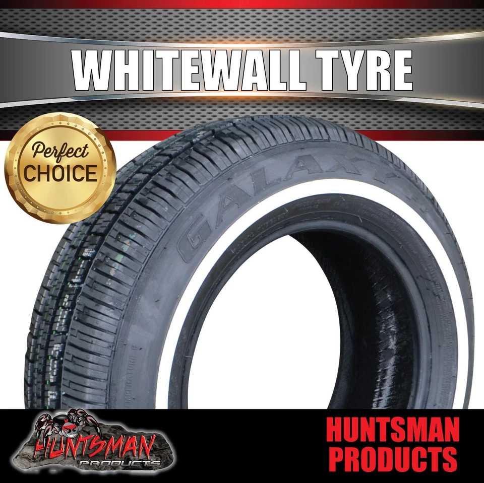 15" Whitewall 195 65 15 Galaxy F1 Tyre 18mm Line 195/65R15 91S White Wall Tire - image 4 of 4