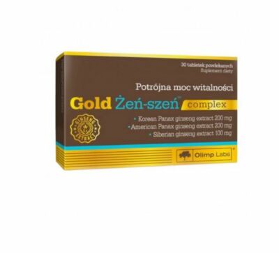 GOLD GINSENG COMPLEX OLIMP 3O TABL. IMMUNSYSTEM ENERGIE STRESS SEXUELLE LEISTUNG