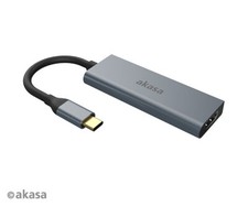 Image of Akasa AK-CBCA19-18BK USB Type-C 4-in-1 Hub with HDMI