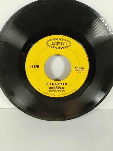 Donovan / To Susan On The West Coast Waiting & Atlantis / Epic 45rpm Read  - Picture 1 of 2