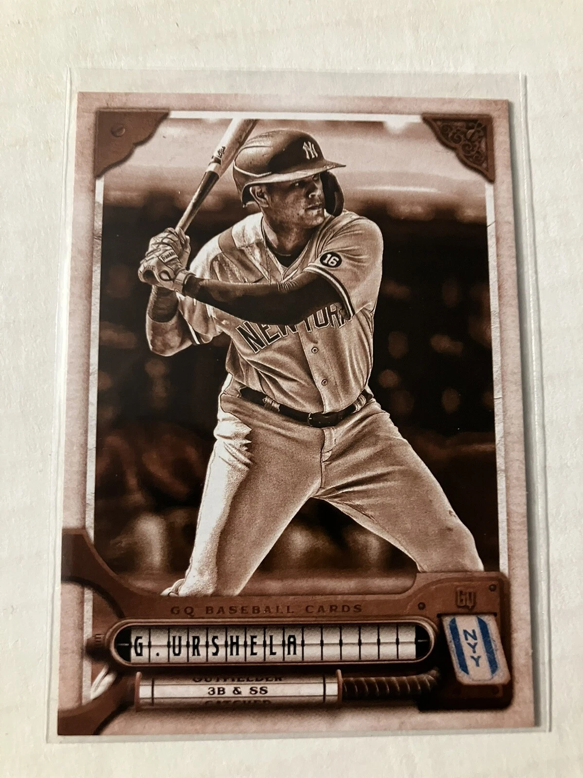 2022 Topps Gypsy Queen - Burnt Umber #59 Gio Urshela /99