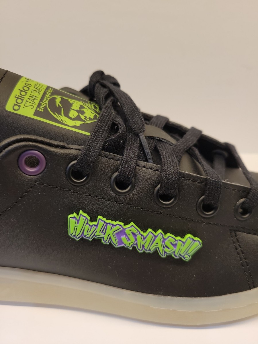 Adidas Stan Smith J X Marvel HULK SMASH Size 4 NEW | eBay