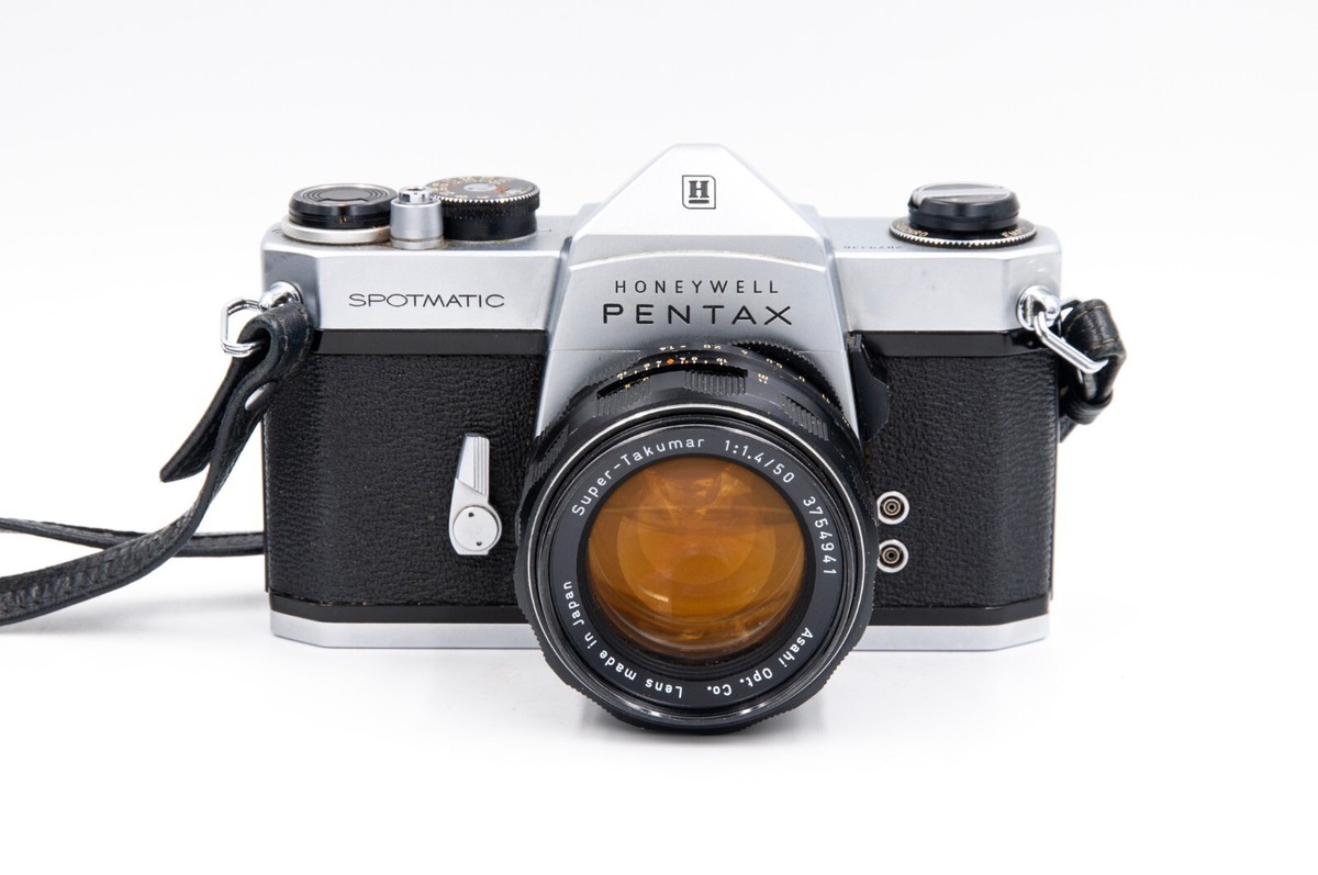 Honeywell Pentax Spotmatic SP 35mm Film SLR w/Super-Takumar