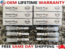 6PCS OEM Denso 22401-EW61C Dual-Iridium Spark Plugs for Nissan Infiniti Genuine