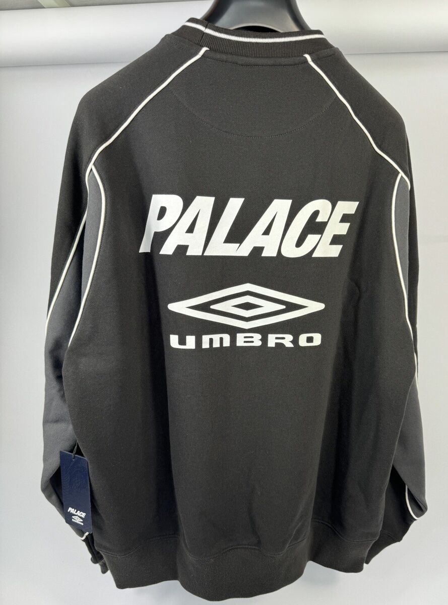 PALACE X UMBRO - LOGO PRINT / PATCH SWEATSHIRT SIZE: L | eBay PALACE X UMBRO - LOGO PRINT / PATCH SWEATSHIRT SIZE: L | eBay