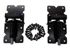 NEW!  Vinyl Fence Gate Hinges   (Black)
