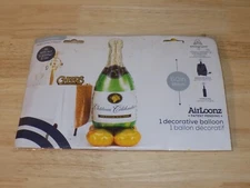 Anagram Airloonz Champagne Bottle Celebration 60" Decorative Balloon