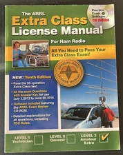 The ARRL Extra Class License Manual for Ham Radio by Mark J. Wilson and H. Ward