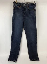 Levi’s Wedgie Straight Jeans Charcoal Women’s Size 29