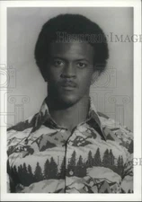 1976 Press Photo Miles College Golden Bears Football Quarterback Anthony Colvin