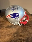 Ty Law Autographed Mini Helmet New England Patriots, No COA - GTP