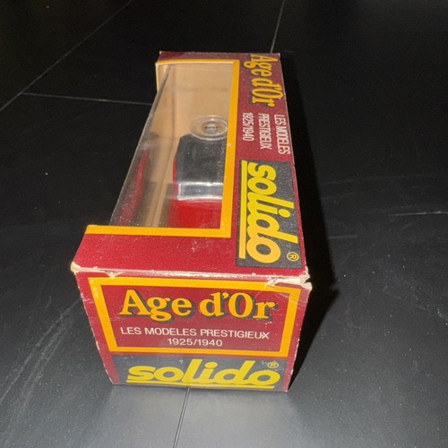1/43 SOLIDO AGE D'OR - CLASSIC 1939 DELAHAYE 135M FIGONI FALASCHI CAR REF 78 - Picture 3 of 6