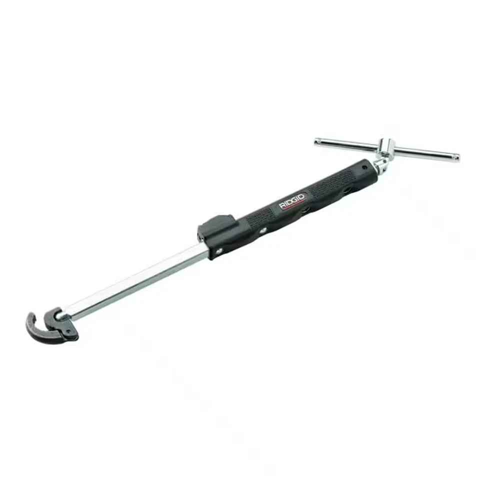 Ridgid 1/2 in to 1-1/4 in 10 in. to 17 in. Telescoping LED Lit Basin Pipe Wrench - Image 3 of 4