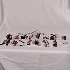 Apple Product Catalog Advertisement Small Poster 1983 Approx. 5.5"x16.5"