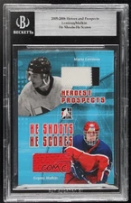 2005 ITG Heroes and Prospects 5/20 Mario Lemieux Evgeni Malkin #HSHS-11 HOF 1vs