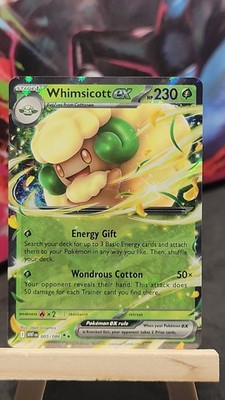 Whimsicott ex 005/086 Holofoil WHT SV: White Flare Double Rare NM-MP