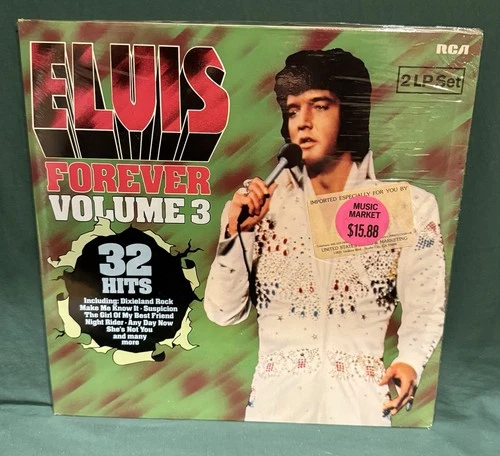 Elvis Presley RCA NL 89076 Elvis Forever Vol 3 2 LP Set SEALED MINT German 1984