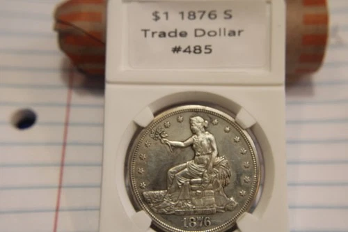 1876s Trade Dollar 90% Silver Nice