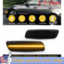 24x Front Led Side Bumper Marker Signal Light For Gs300 98-05 Lexus Gs400 Is300