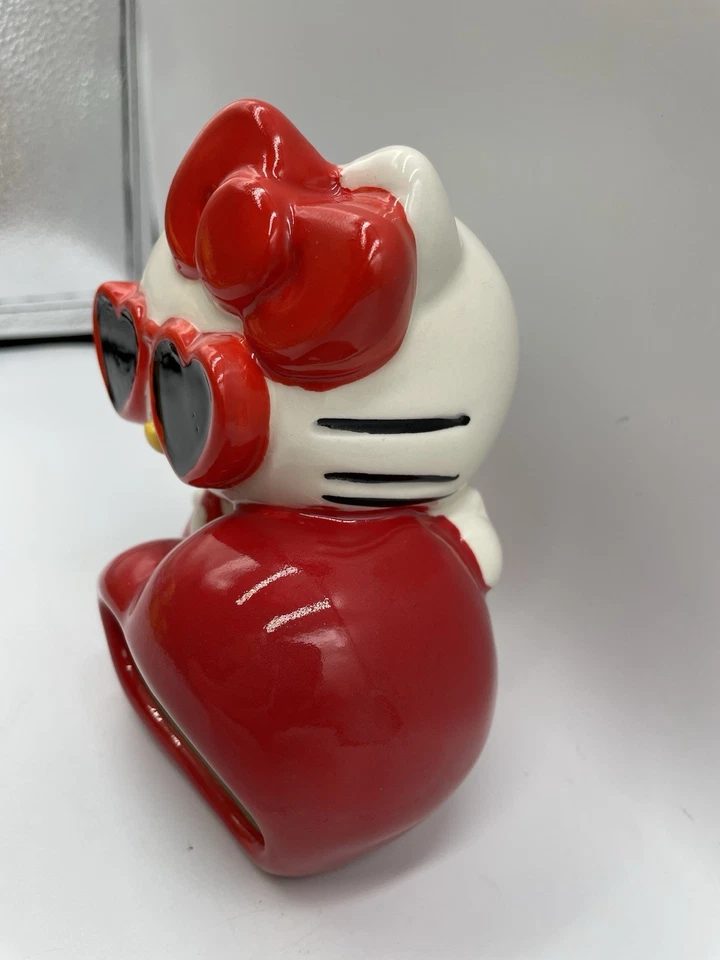 Soporte de esponja Sanrio Hello Kitty de cerámica esculpida pintada a mano NUEVO Foto 3 de 4