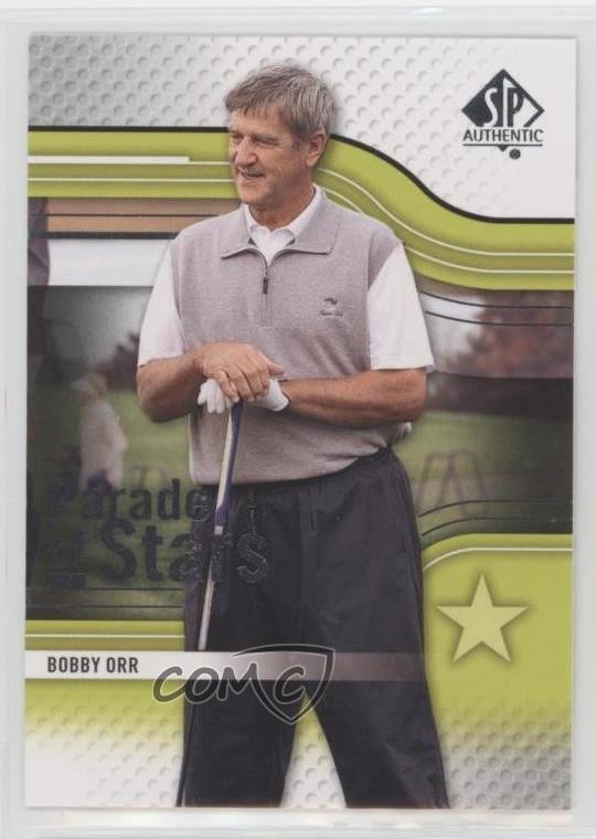 2012 SP Authentic Parade of Stars Bobby Orr #64 HOF 4r2