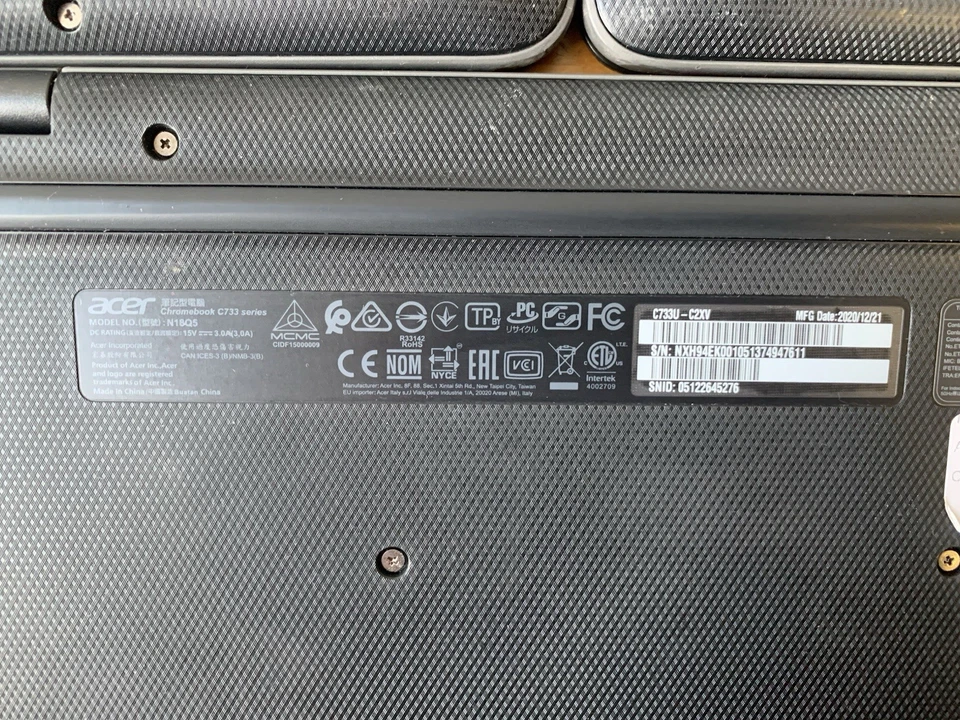 JOBLOT SPARES OR REPAIRS ACER CHROMEBOOK C733 11.6 N18Q5 1.1GHZ 4GB RAM 32GB   - Image 3 of 4